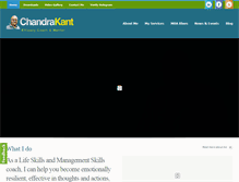 Tablet Screenshot of chandra-kant.com